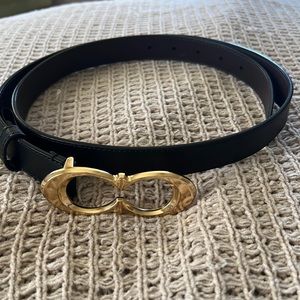 Ladies Coach thin Belt sz large